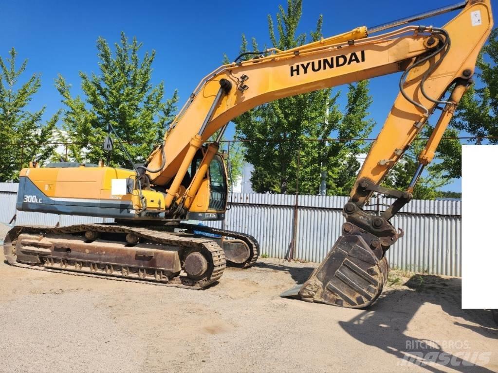 Hyundai Robex 300 LC Gravemaskiner på larvebånd