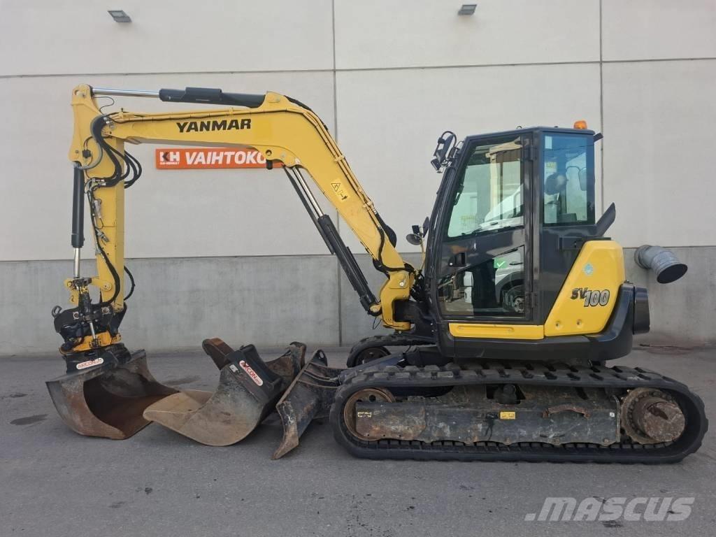 Yanmar SV 100-2A Midi-gravemaskiner 7t - 12t