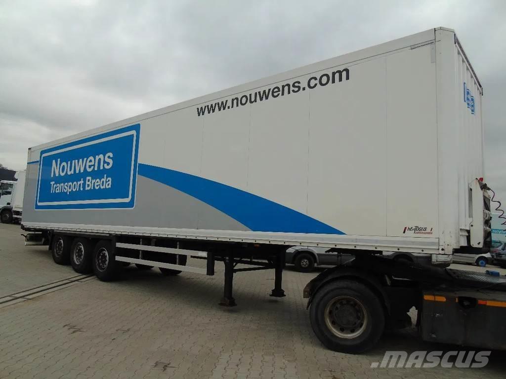 Krone 3xAXLE SAF Semi-trailer med fast kasse