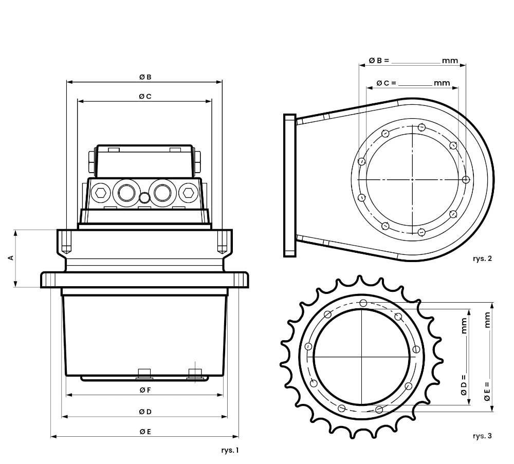 CASE CX 25 Gear