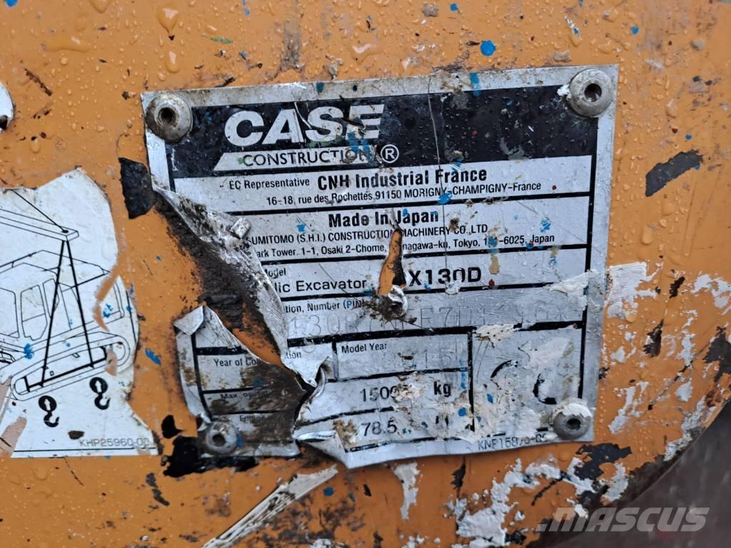 CASE CX 130 D Gravemaskiner på larvebånd