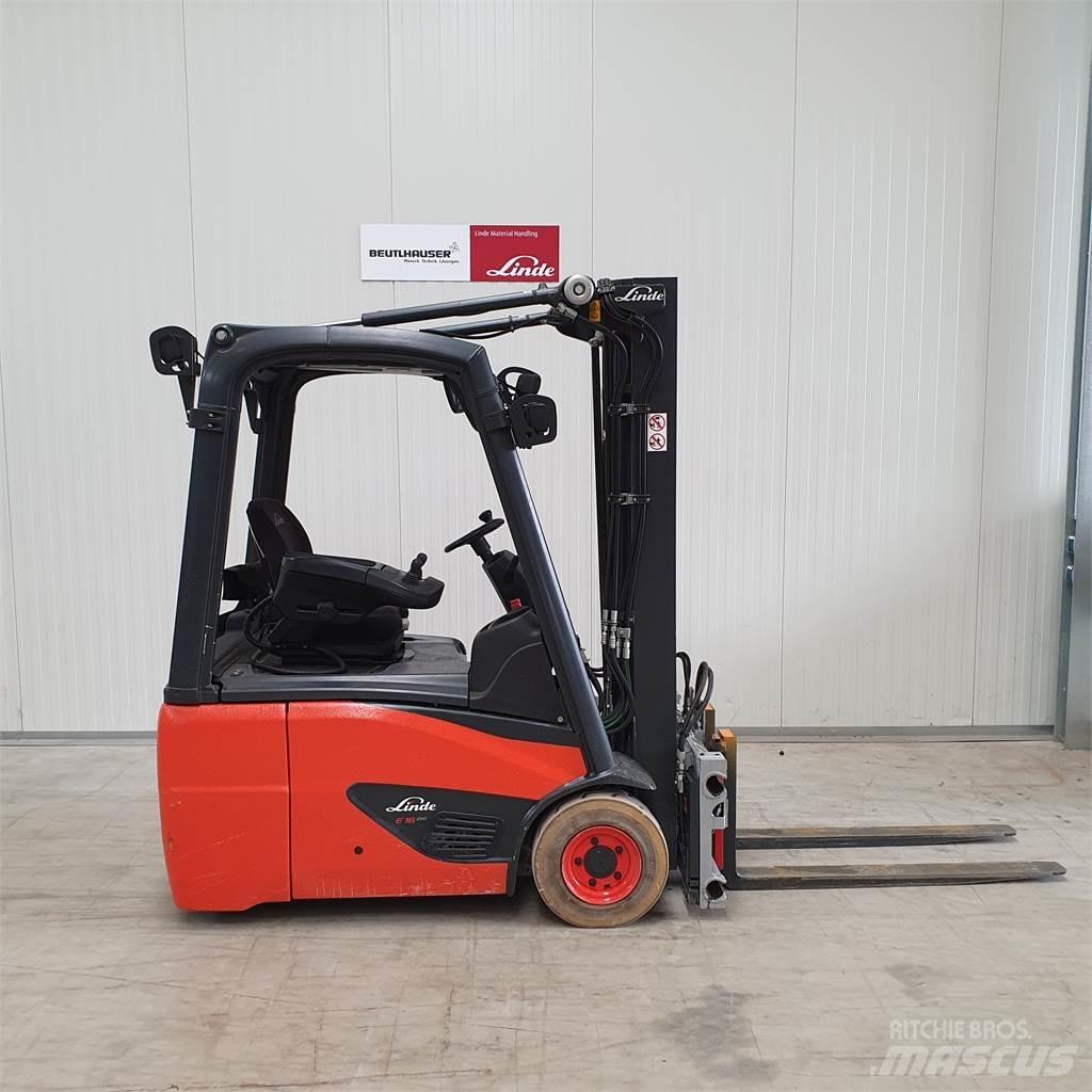 Linde E16C El gaffeltrucks