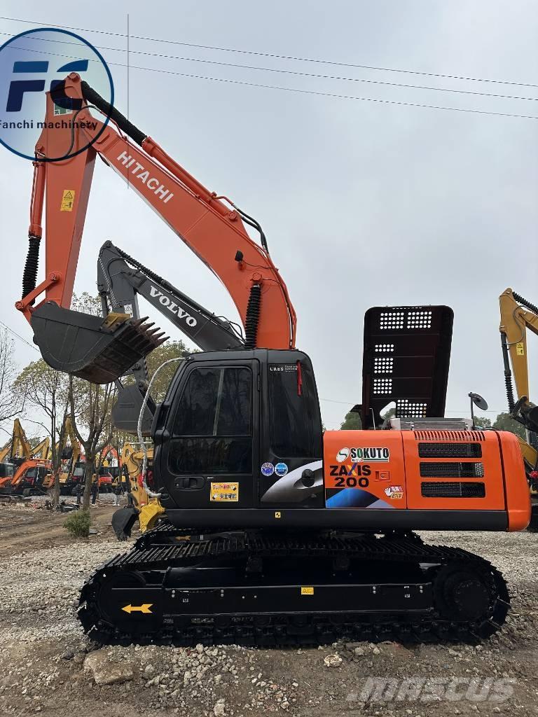 Hitachi ZX 200 Gravemaskiner på larvebånd