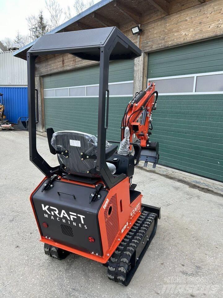 Kraft KE10-8 Minigravemaskiner
