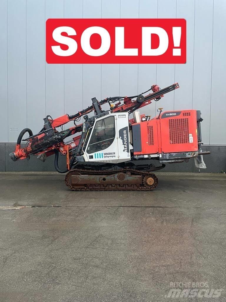 Sandvik DX800 Overfladeboreudstyr / Borerigge