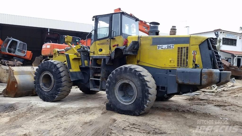 Komatsu WA470-5 Læssemaskiner på hjul