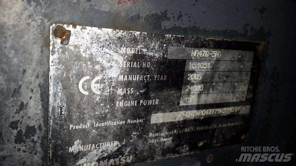 Komatsu WA470-5 Læssemaskiner på hjul