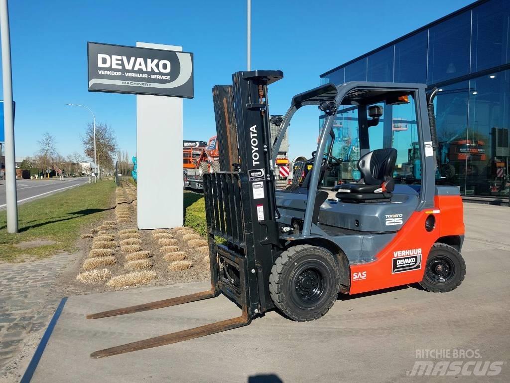 Toyota 52-8 FD F 25 Diesel gaffeltrucks