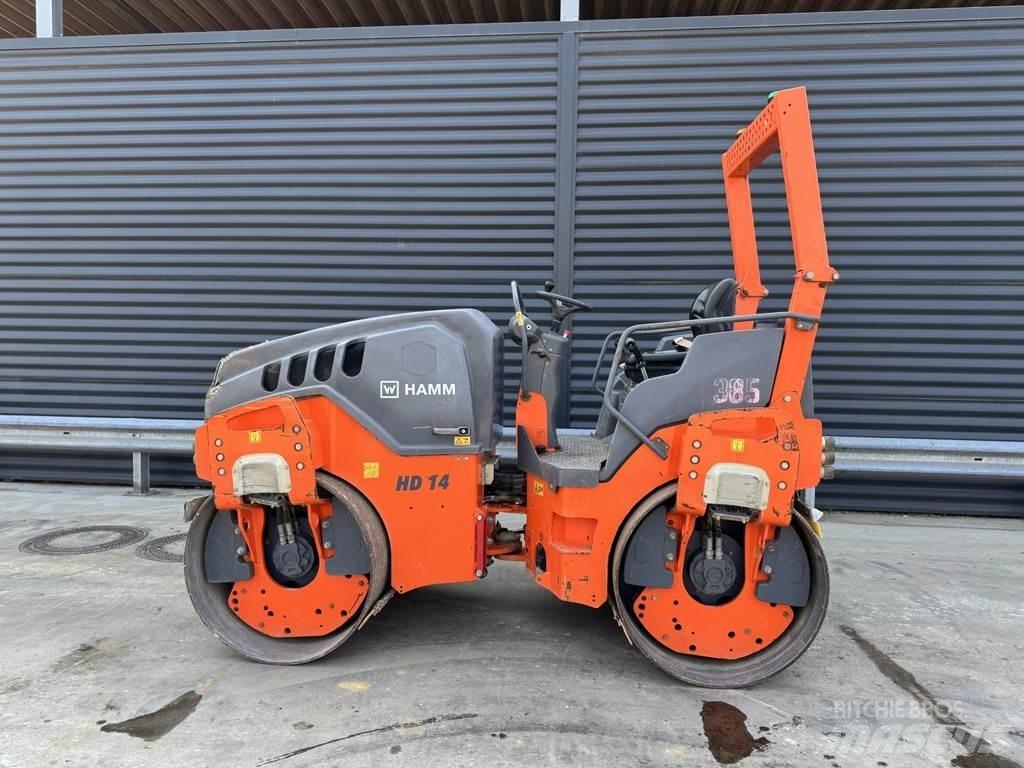 Hamm HD 14 VV Tvilling tromle