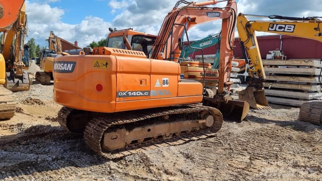 Doosan DX 140 LC-3 Gravemaskiner på larvebånd