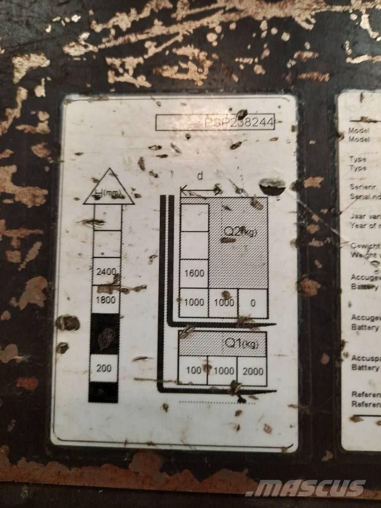 Mitsubishi SBV16P Selvkørende stablere