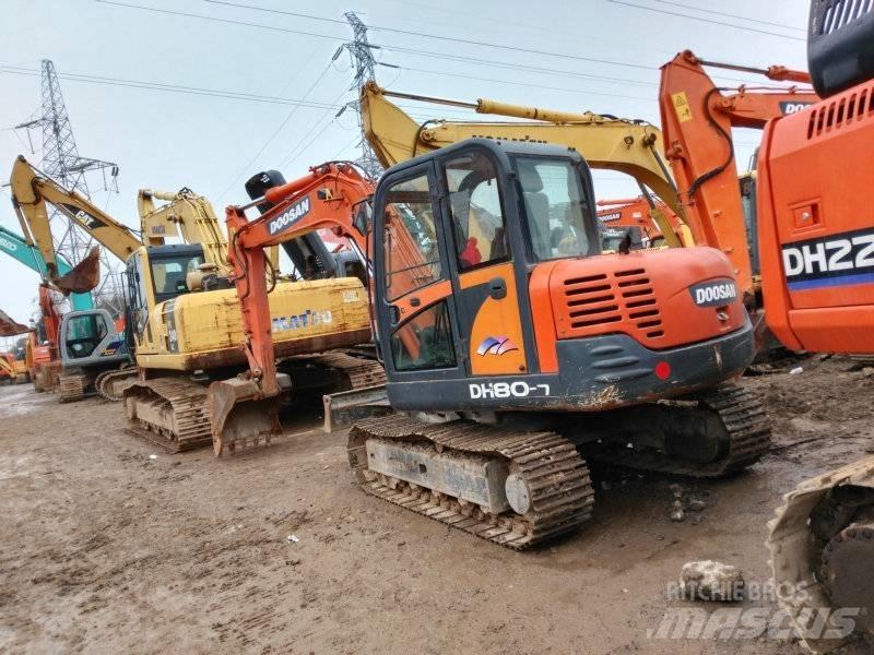 Doosan DH 80 Midi-gravemaskiner 7t - 12t