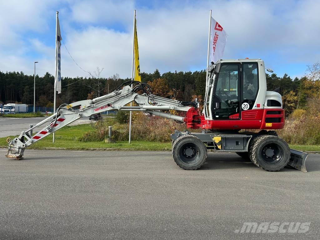 Takeuchi TB 395 W Gravemaskiner på hjul