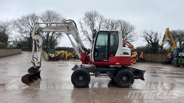 Takeuchi TB295W Gravemaskiner på hjul
