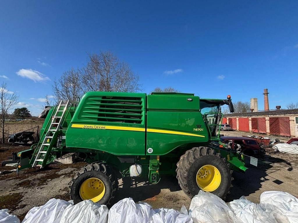 John Deere T670 Mejetærskere