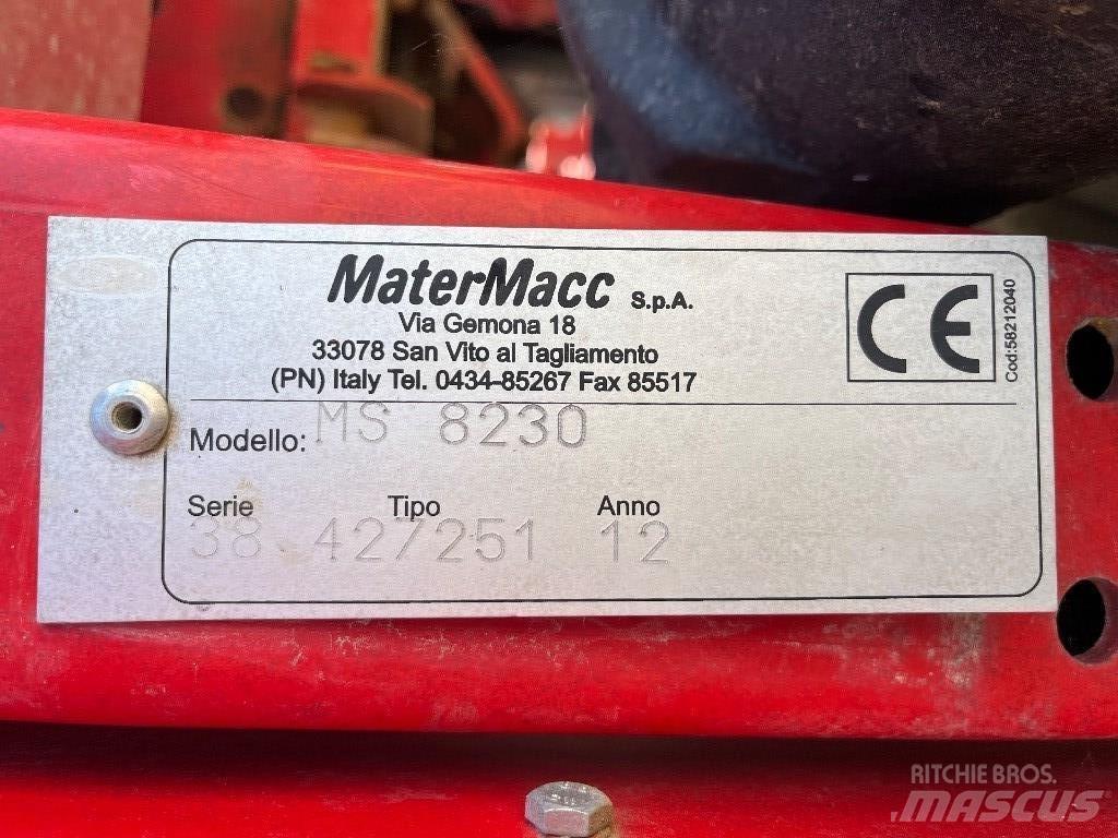 MaterMacc MS 8230 Enkornssåmaskiner