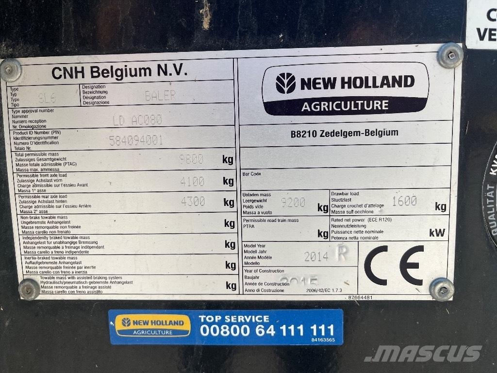 New Holland 1290 Pressere til firkantede baller