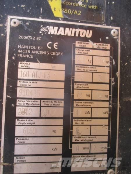 Manitou 160 ATJ Bomlifte med knækarm