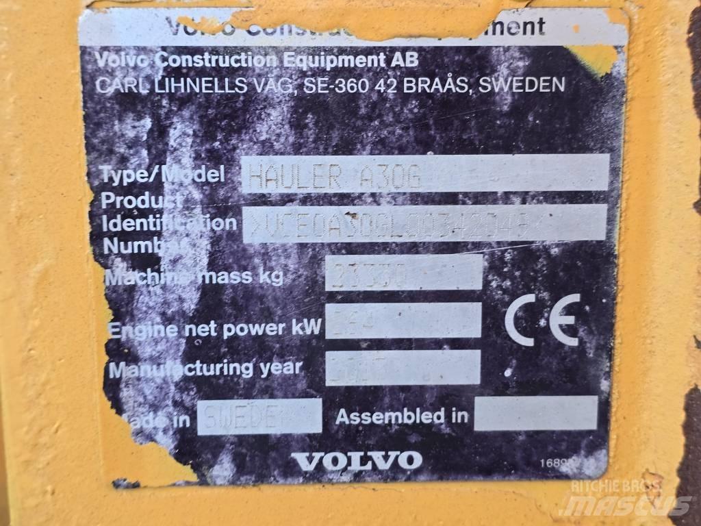 Volvo A30G Terrængående lastbiler