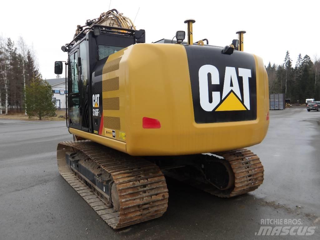 CAT 316 F Gravemaskiner på larvebånd