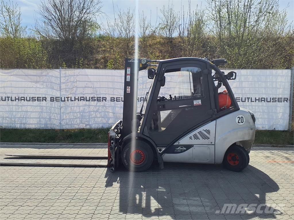 Linde H35T LPG gaffeltrucks