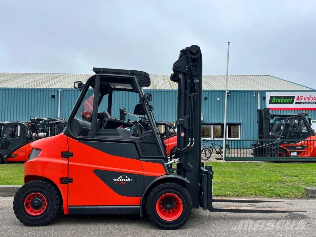 Linde E70-01 El gaffeltrucks