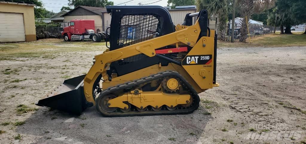 CAT 259 D Minilæsser - skridstyret