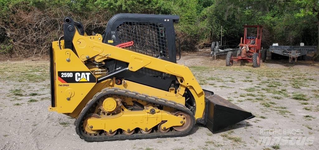 CAT 259 D Minilæsser - skridstyret