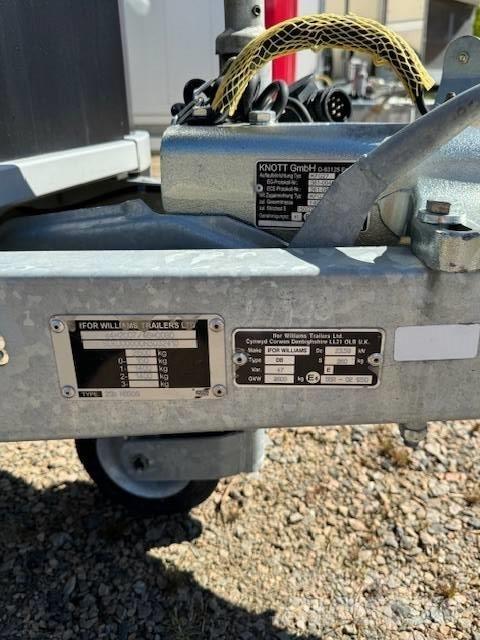 Ifor Williams HB 506 Semi-trailer til Dyretransport