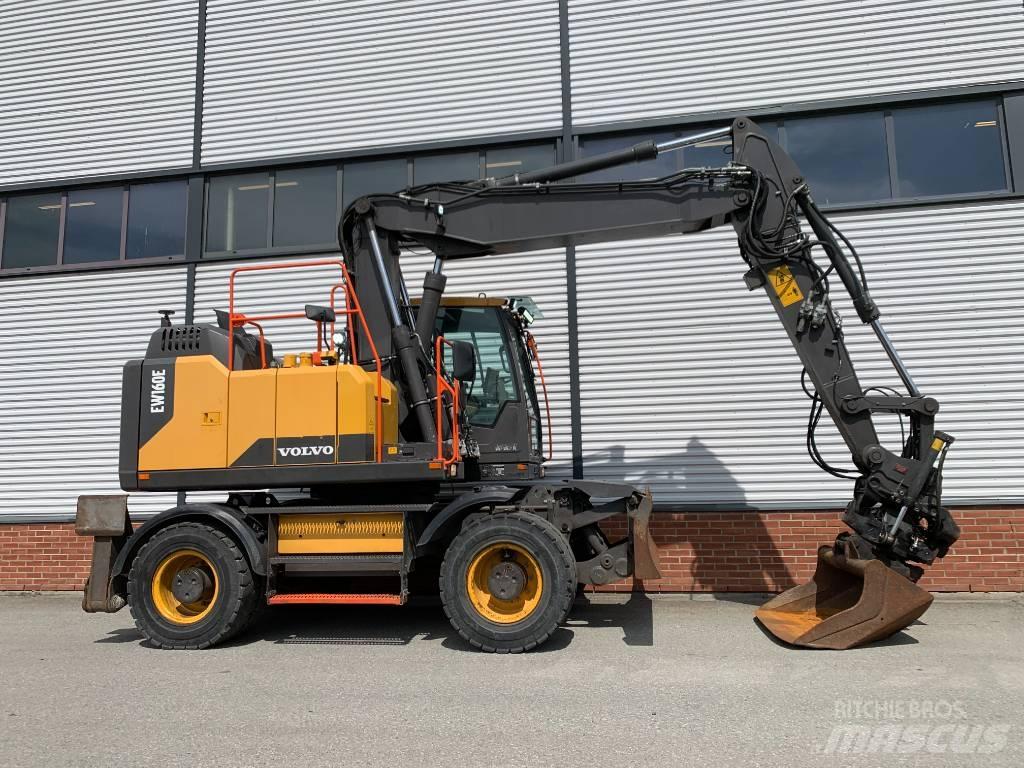 Volvo EW 160 E Gravemaskiner på hjul