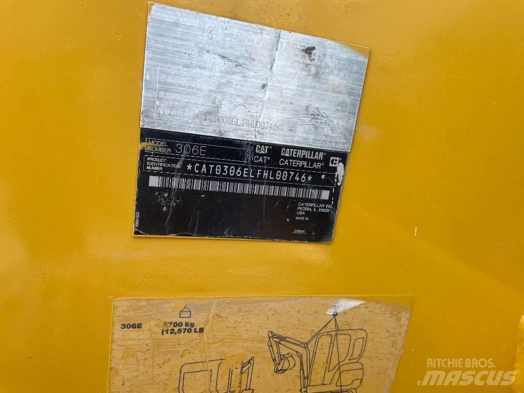 CAT 306E2 Minigravemaskiner