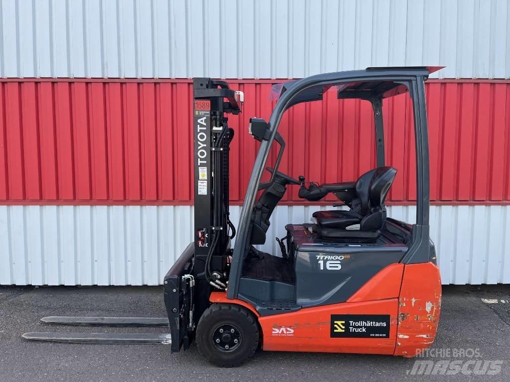 Toyota 8 FBEKT 16 El gaffeltrucks