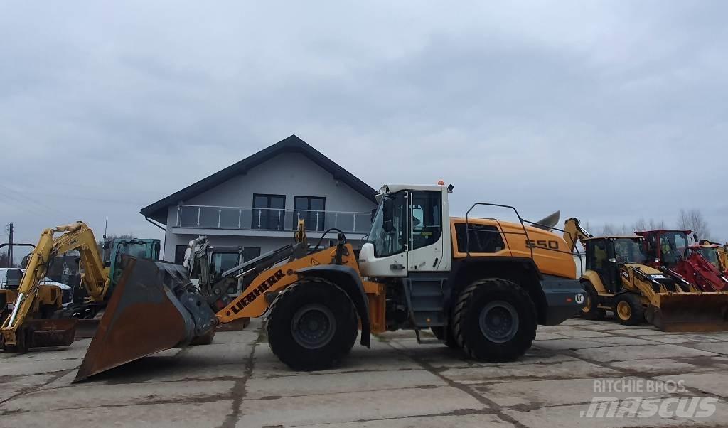 Liebherr L550 xpower Læssemaskiner på hjul