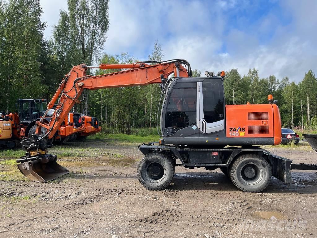 Hitachi ZX140W-3 Gravemaskiner på hjul