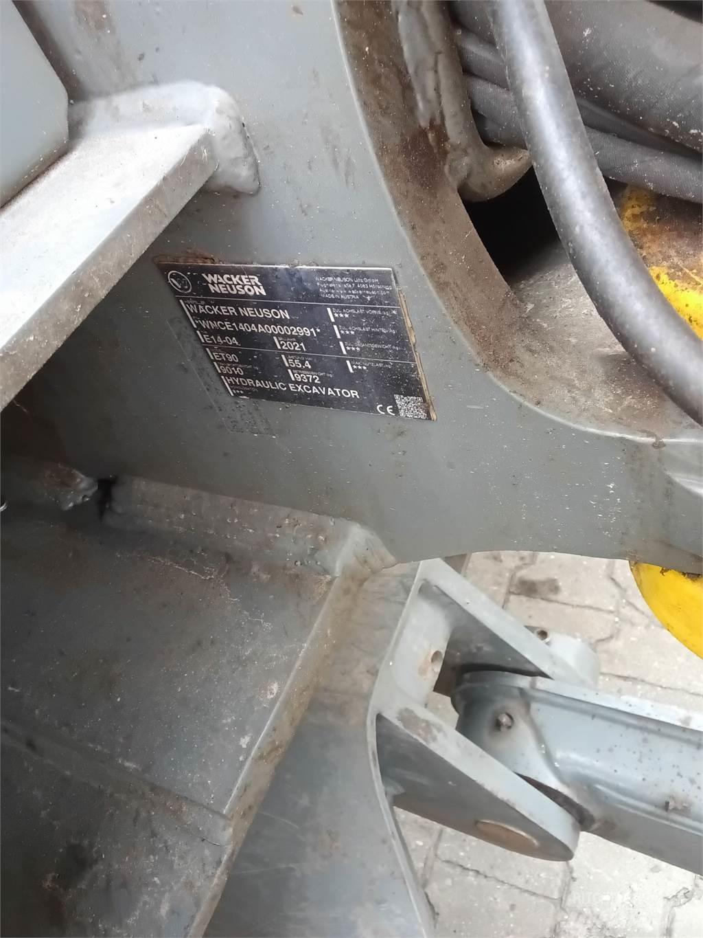 Wacker Neuson ET90 Gravemaskiner på larvebånd