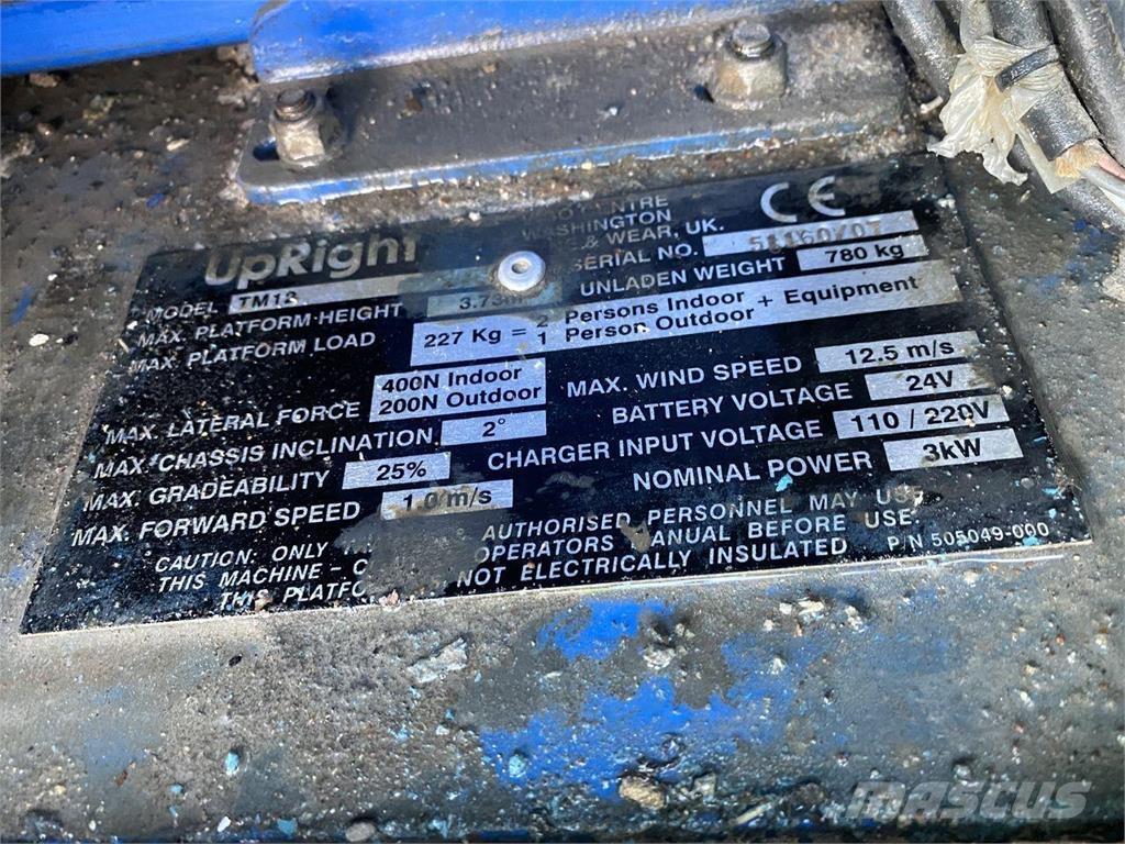 Snorkel TM12 Søjlelifte