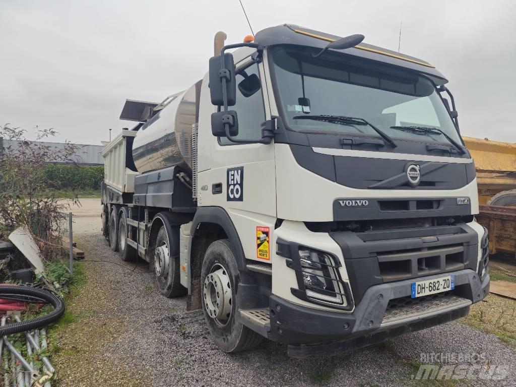 Volvo FMX 410 Termiske asfalt containere