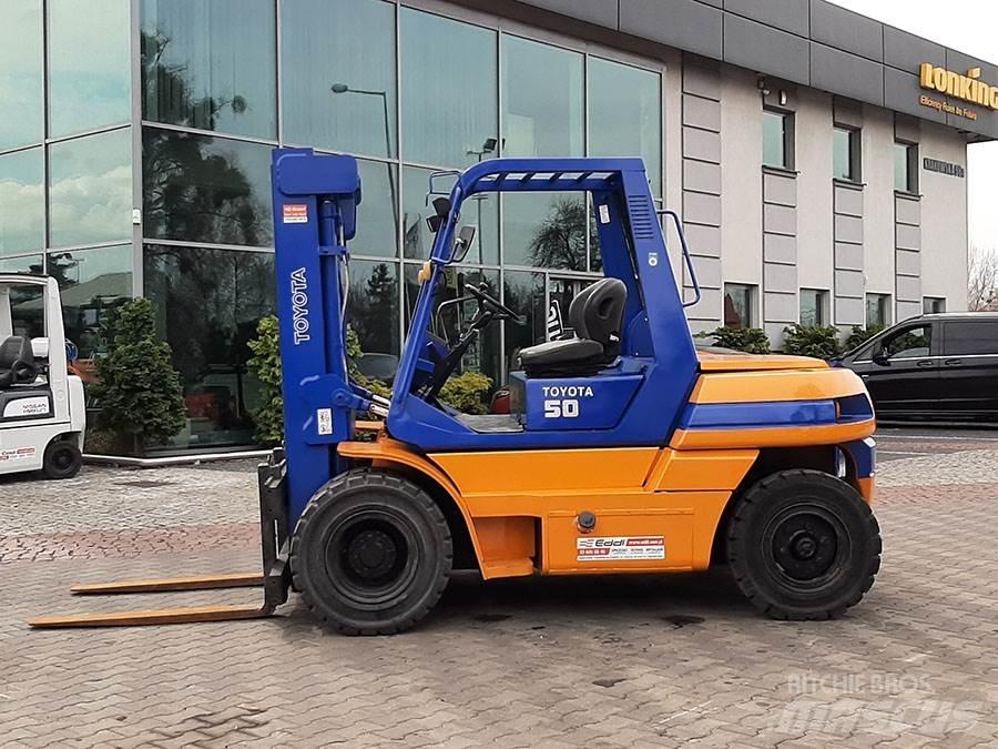 Toyota 5FDF50 Diesel gaffeltrucks