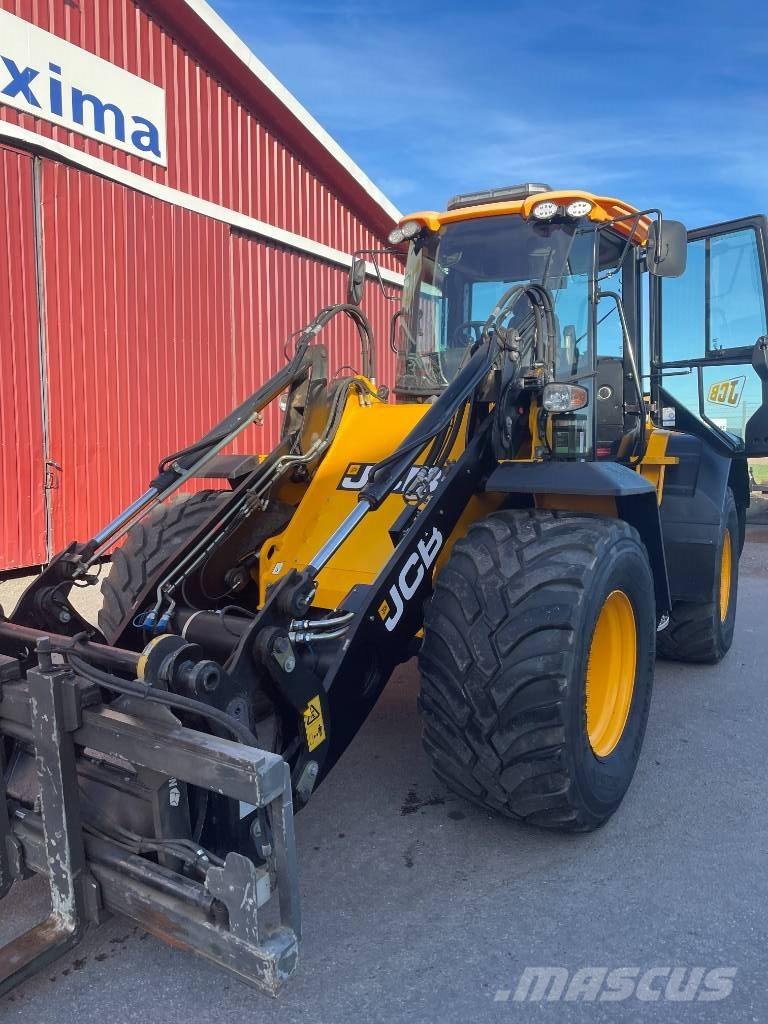 JCB 413 S High Lift Læssemaskiner på hjul