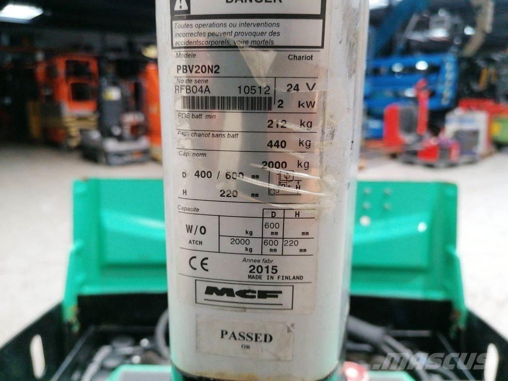 Mitsubishi PBV20N2 El-palleløftere