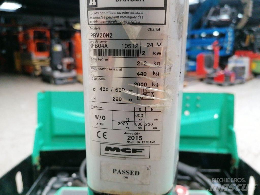 Mitsubishi PBV20N2 El-palleløftere