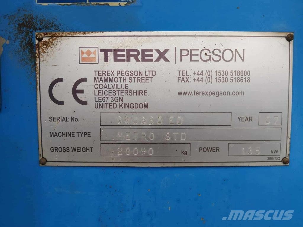 Terex Pegson Mobile knusere