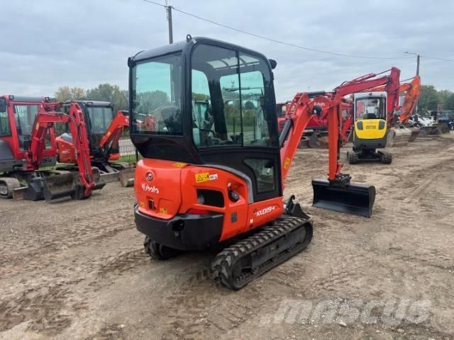Kubota KX 019-4 Minigravemaskiner