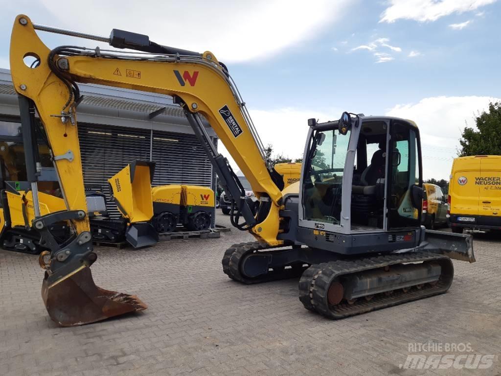 Wacker Neuson EZ80 Gravemaskiner på larvebånd