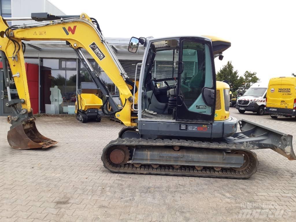 Wacker Neuson EZ80 Gravemaskiner på larvebånd