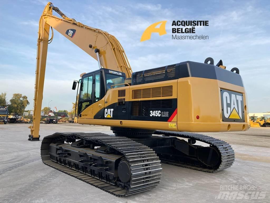 CAT 345C Long Reach Gravemaskiner med lang gravebom