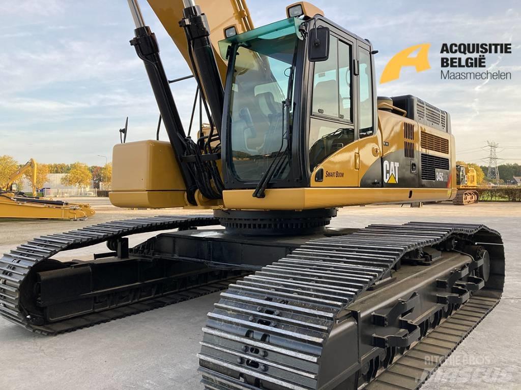 CAT 345C Long Reach Gravemaskiner med lang gravebom