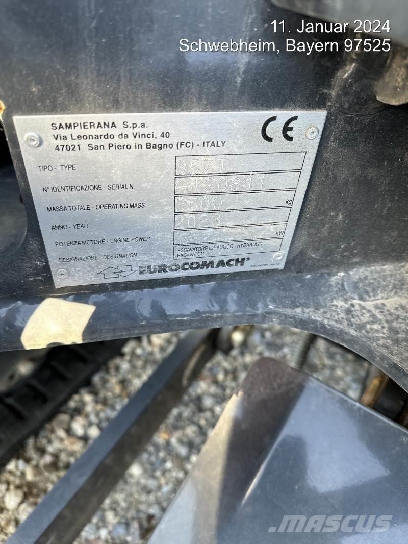 Eurocomach 35ZT Minigravemaskiner