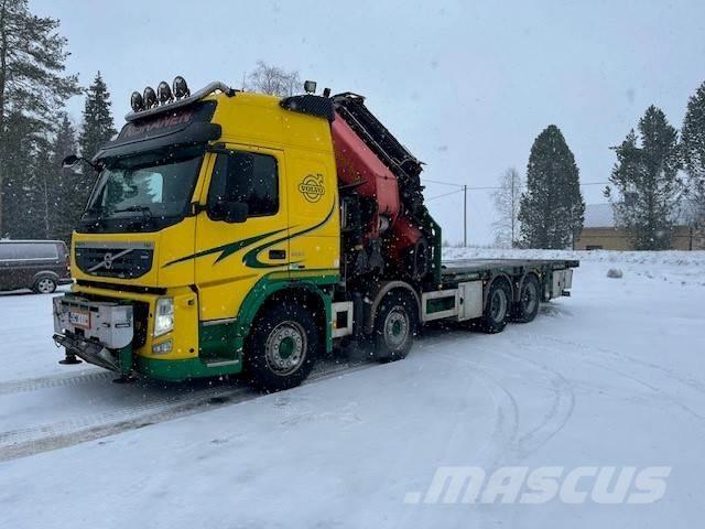 Volvo FM 13 8*4 Lastbil med kran