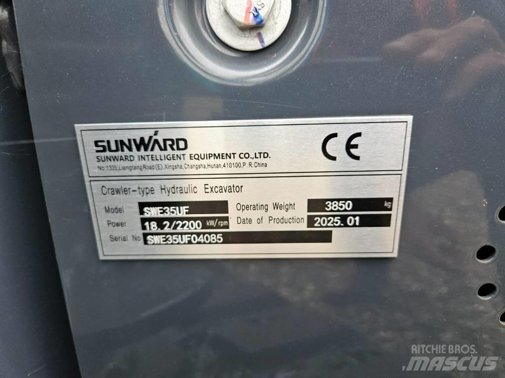 Sunward SWE 35 UF Minigravemaskiner